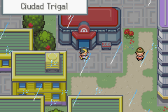 Llegada a Ciudad Trigal en Pokémon Liquid Crystal